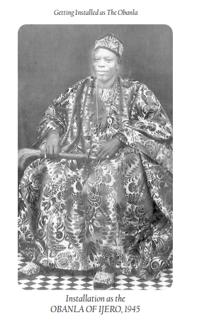 Installation of High Chief Omotade